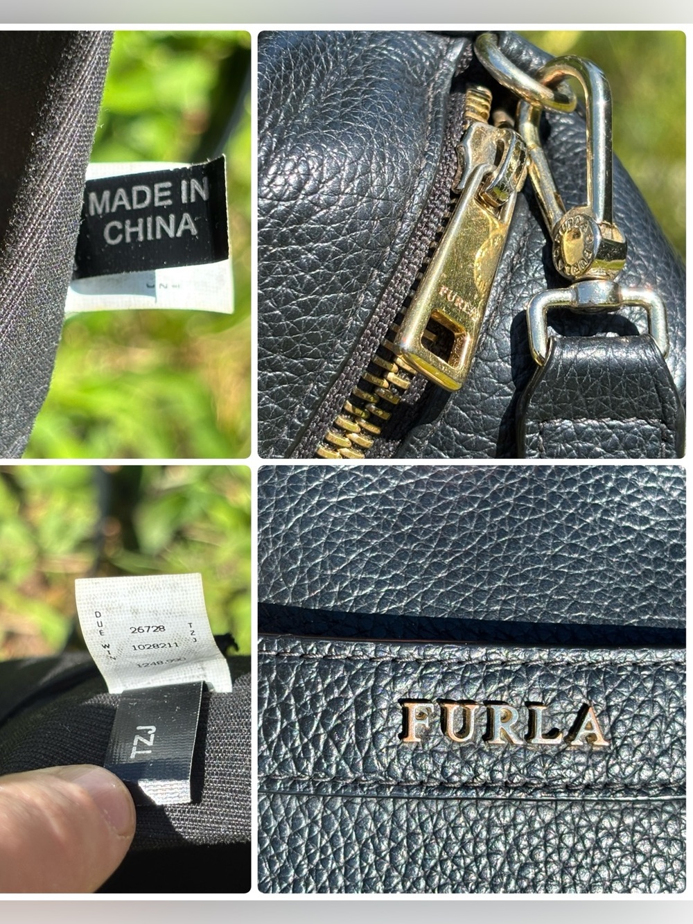 Furla Pebbled Leather Crossbody Bag - Picture 6 of 17